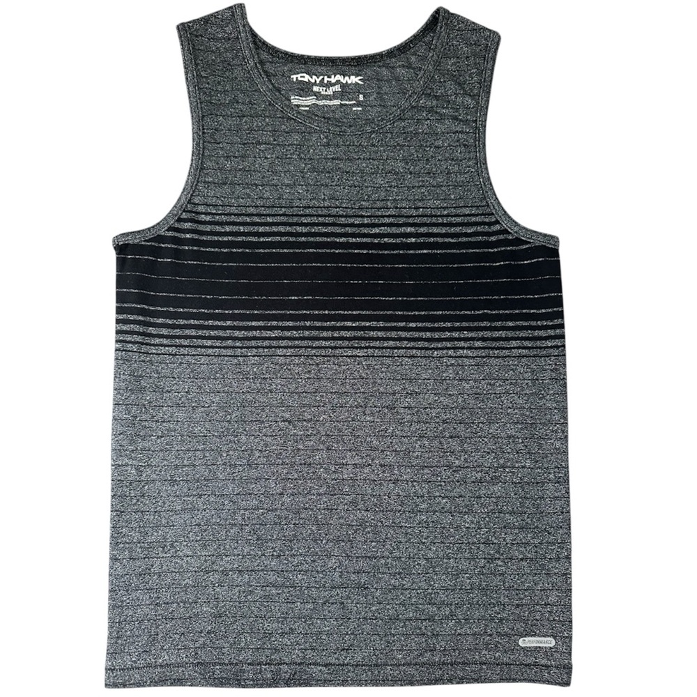 Tony Hawk Men's Gray Tank Top Sleeveless Skate Graphic Muscle Shirt Size Small